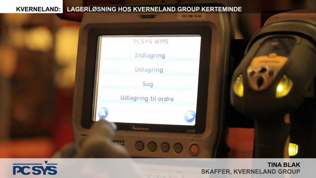 PCSYS - Lagerl&oslash;sning hos Kverneland Group