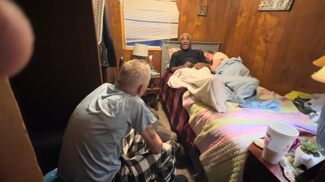 I don't know how this man can watch his wife cuddle with a 6ft5in BLK man