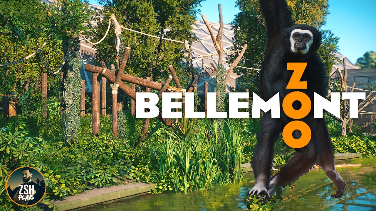 Building a Realistic Gibbon Island in Planet Zoo! | Bellemont Zoo