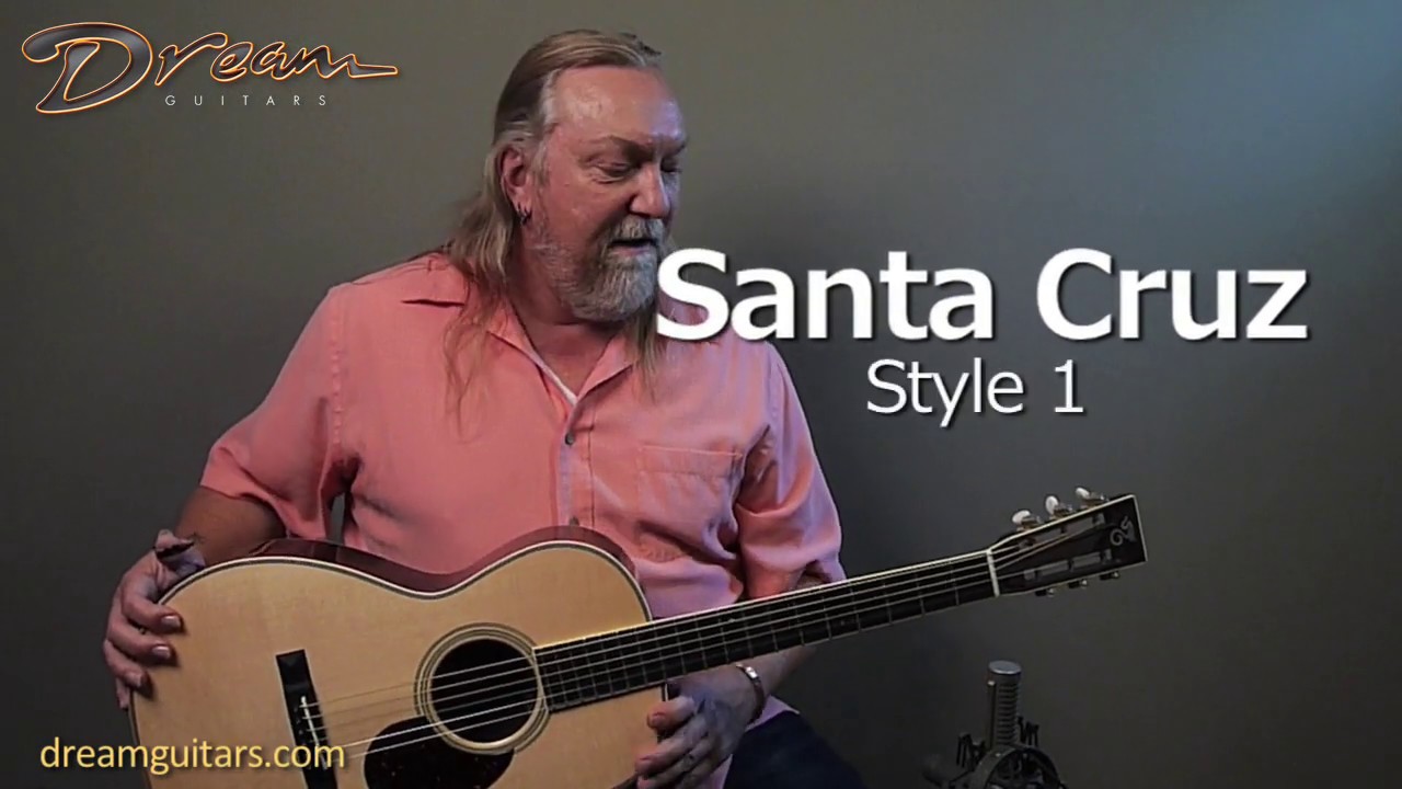 2014 Santa Cruz Style 1, Brazilian Rosewood & Adirondack Spruce