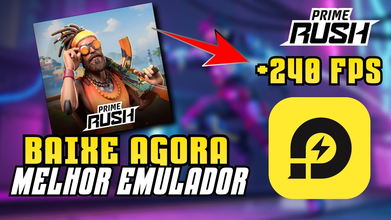 Como Baixar PRIME RUSH no PC sem LAG! | MELHOR EMULADOR PARA PRIME RUSH