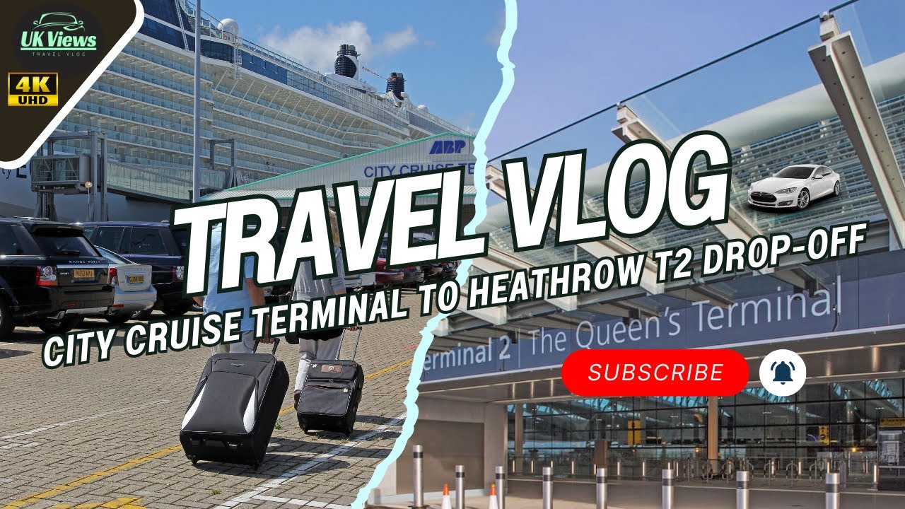 Driving from Southampton City Cruise Terminal Dock Gate 8 to Heathrow Terminal 2