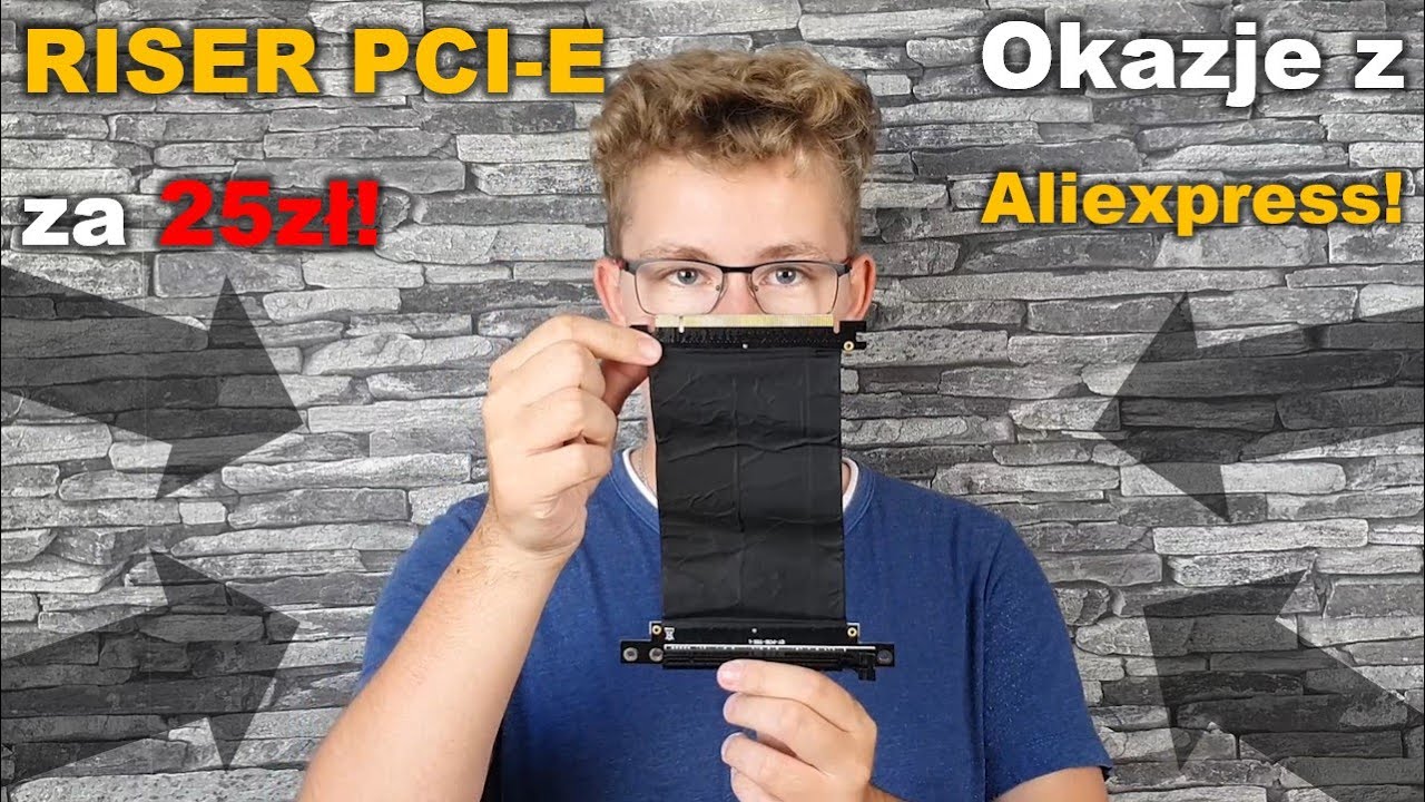 Riser PCI-E za 25zł! Nie spali kompa? ---Okazje z aliexpress---