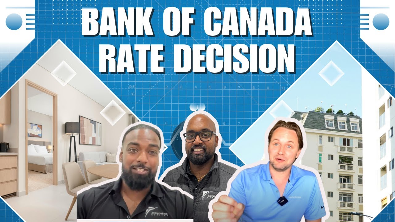 Bank of Canada HOLDs!  Here's what you need to know!