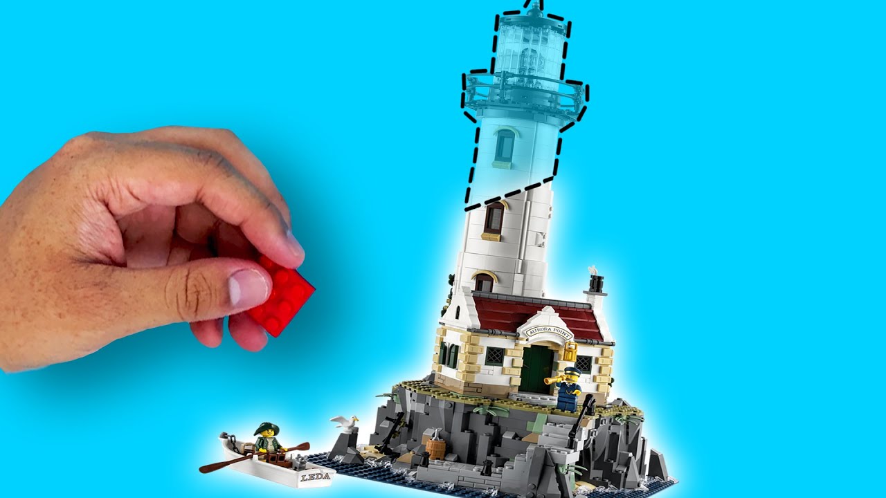 ARMANDO RAPIDO Lego Faro Motorizado