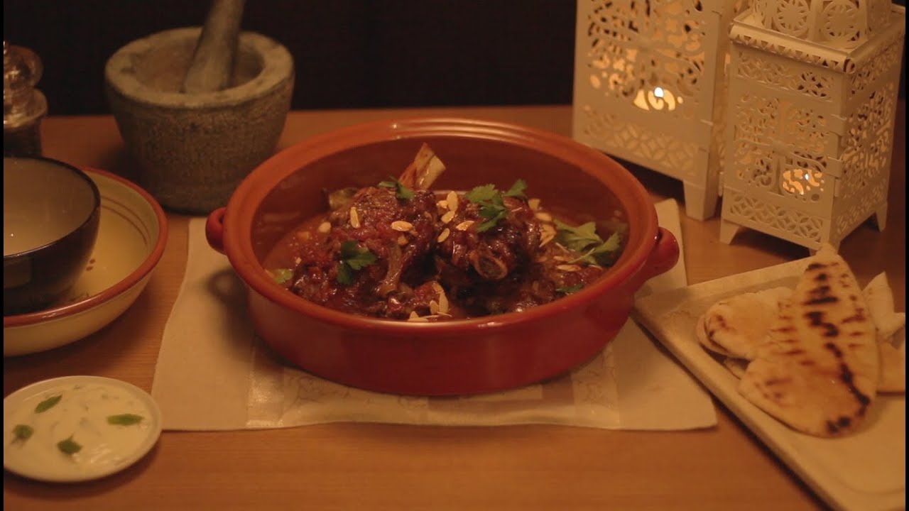 Little Marrakesh - Moroccan Spice Lamb Shank, Tomato and Apricot Tagine