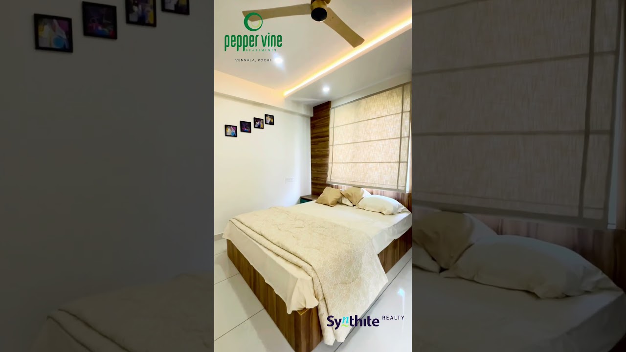 Ready flats in Kochi | 2&3 bhk | Vennala , Kochi | Pepper Vine Apartments , Synthite Realty |