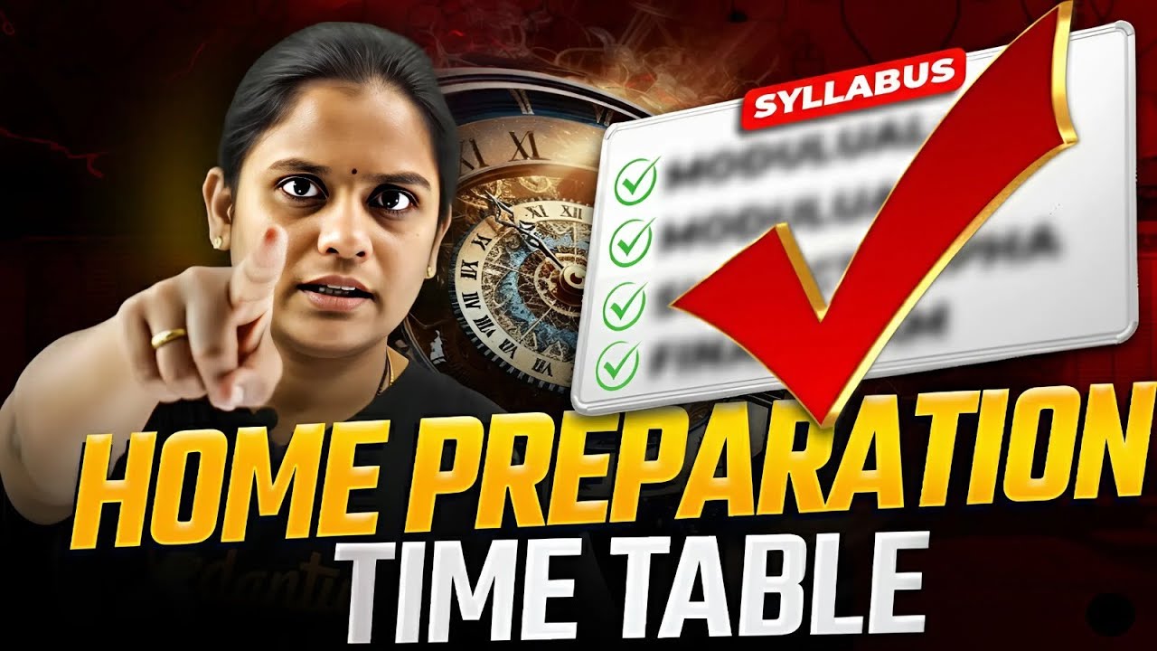 Perfect Home Preparation Time Table Ede! 🤯 (Zero to Hero)