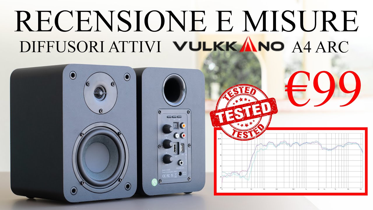 VULKKANO A4 ARC (Обзор акустики и измерения)