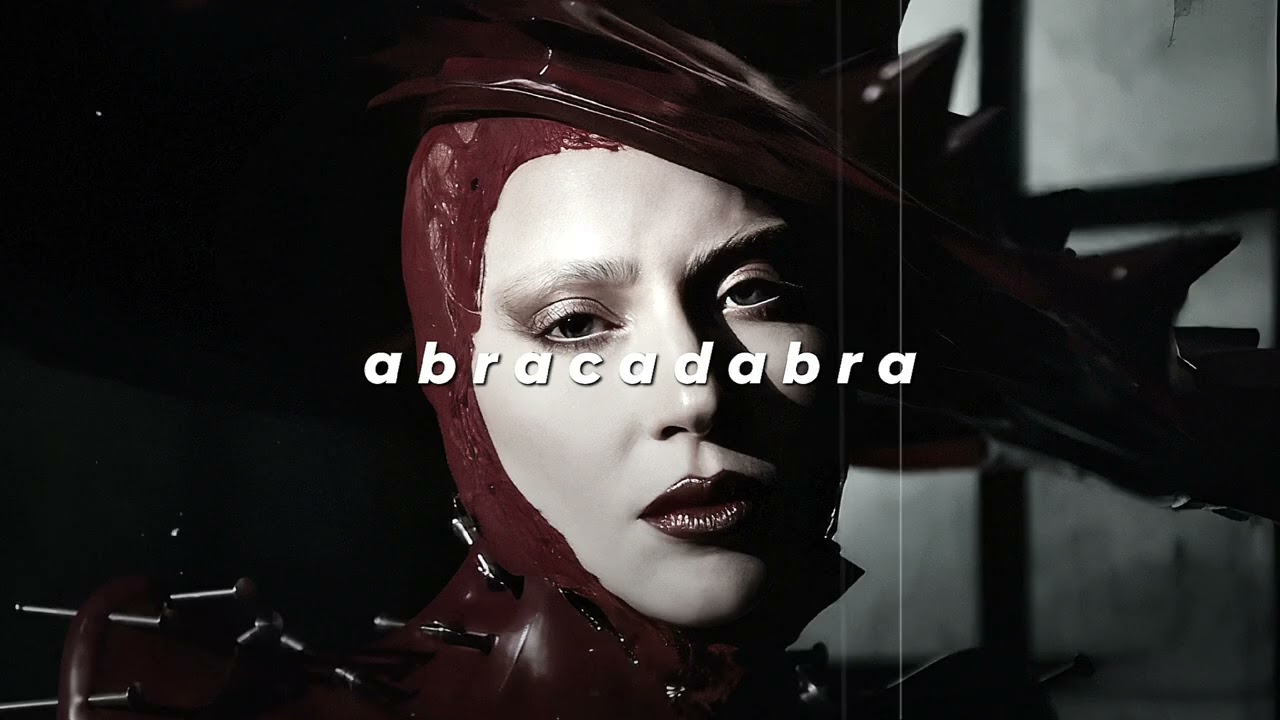 lady gaga - abracadabra (sped up + reverb)