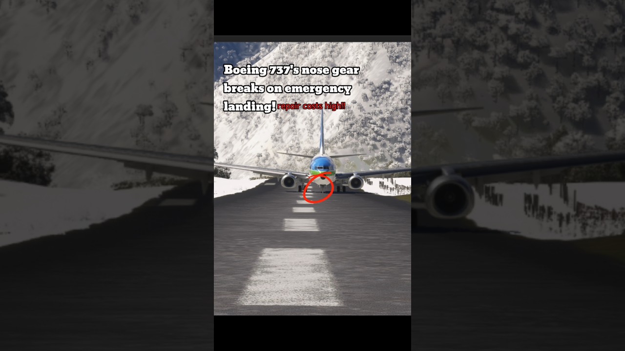 Bad 737 Landing in Lukla, Nepal | MSFS 2020 