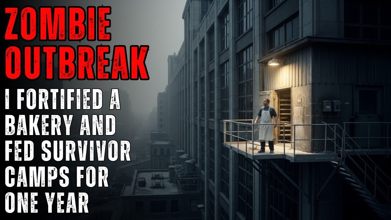 ZOMBIE OUTBREAK: I Fortified a Bakery and Fed Survivor Camps for One Year | Creepypasta