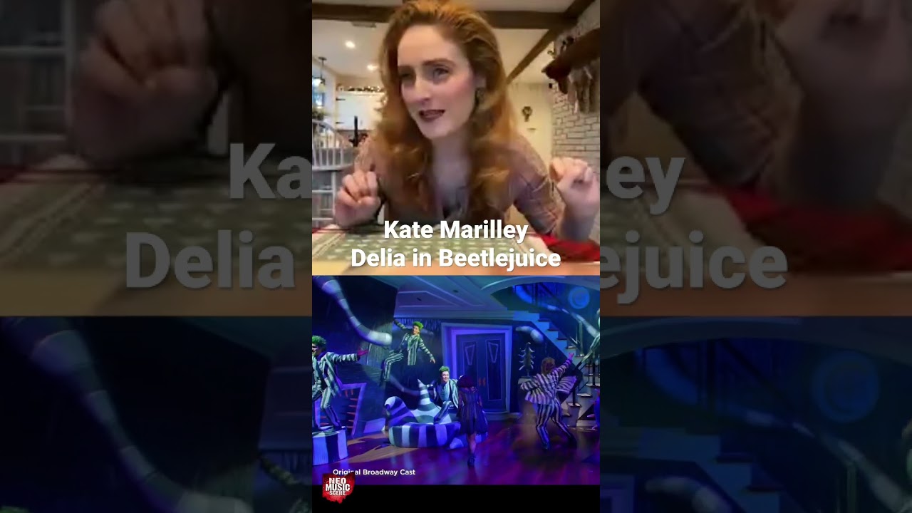 Talked to Kate Marilley who is currently out with Beetlejuice - here is a preview!