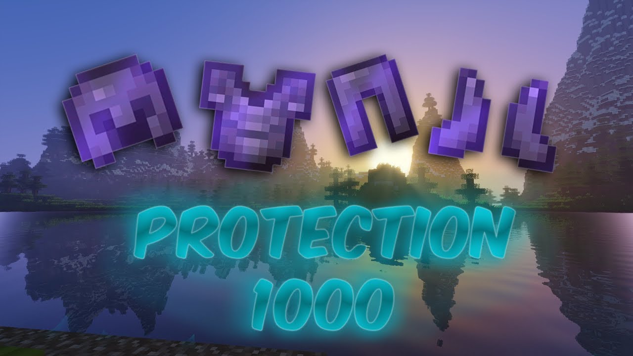 How To Make Protection 1000 Armor IN Minecraft #easy