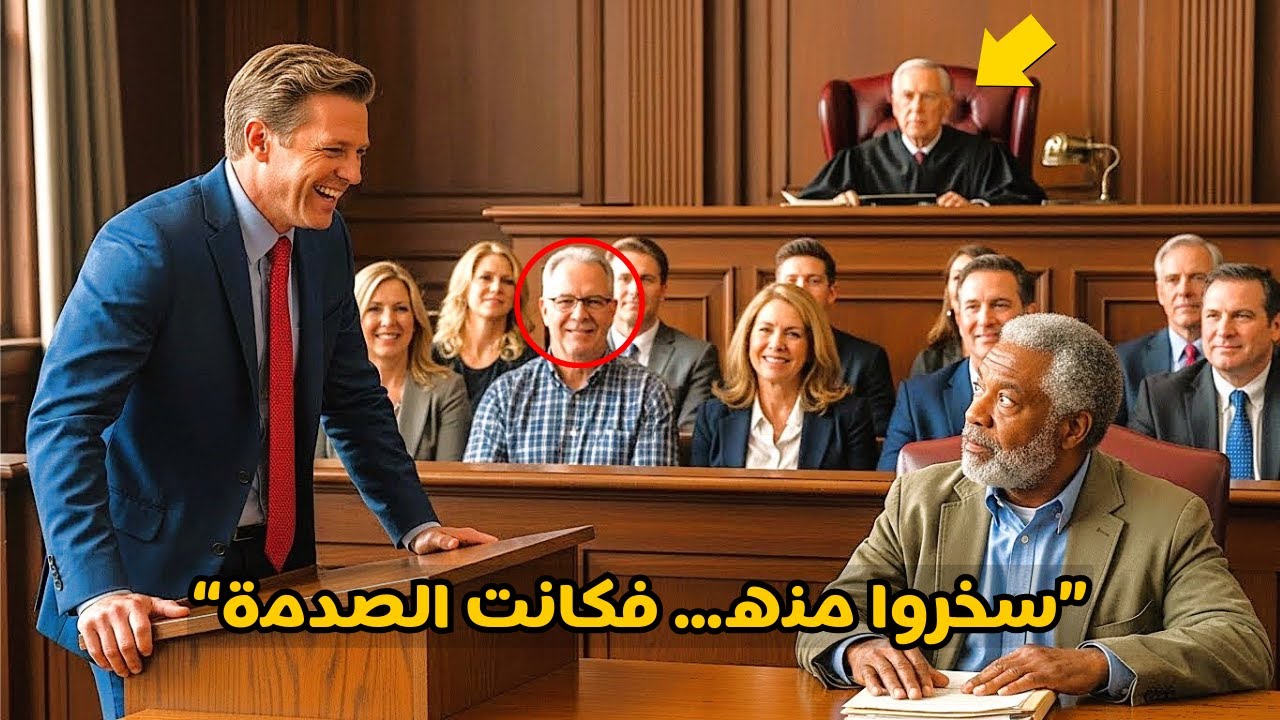 المدعي يسخر من تعليم متهم أسود مسن… ولم يكن يعلم من الجالس خلفه | عدالة صادمة