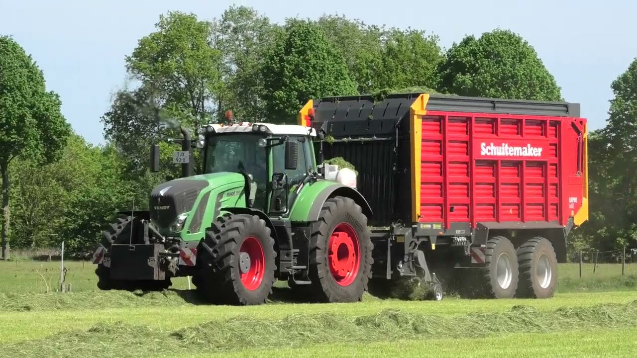 EERSTE SNEDE GRAS OPRAPEN FENDT 939 SCHUITEMAKER RAPIDE 6600