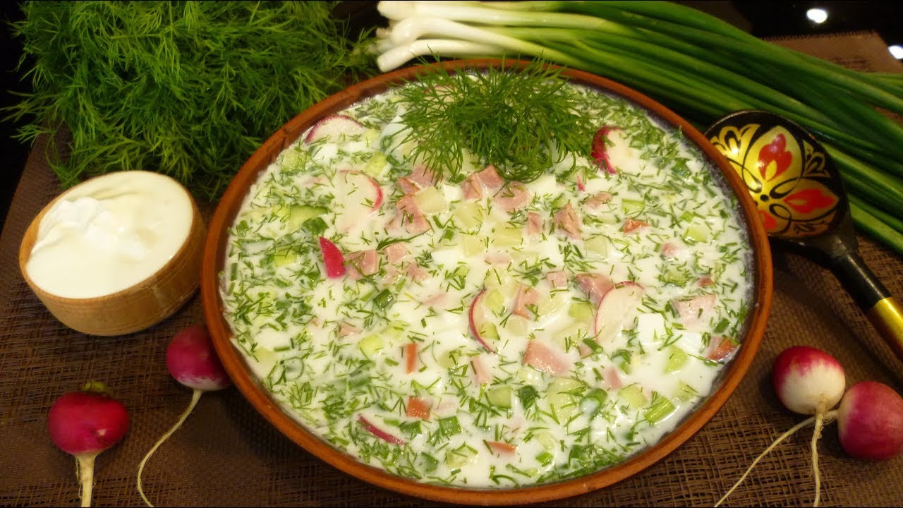 Окрошка на минералке