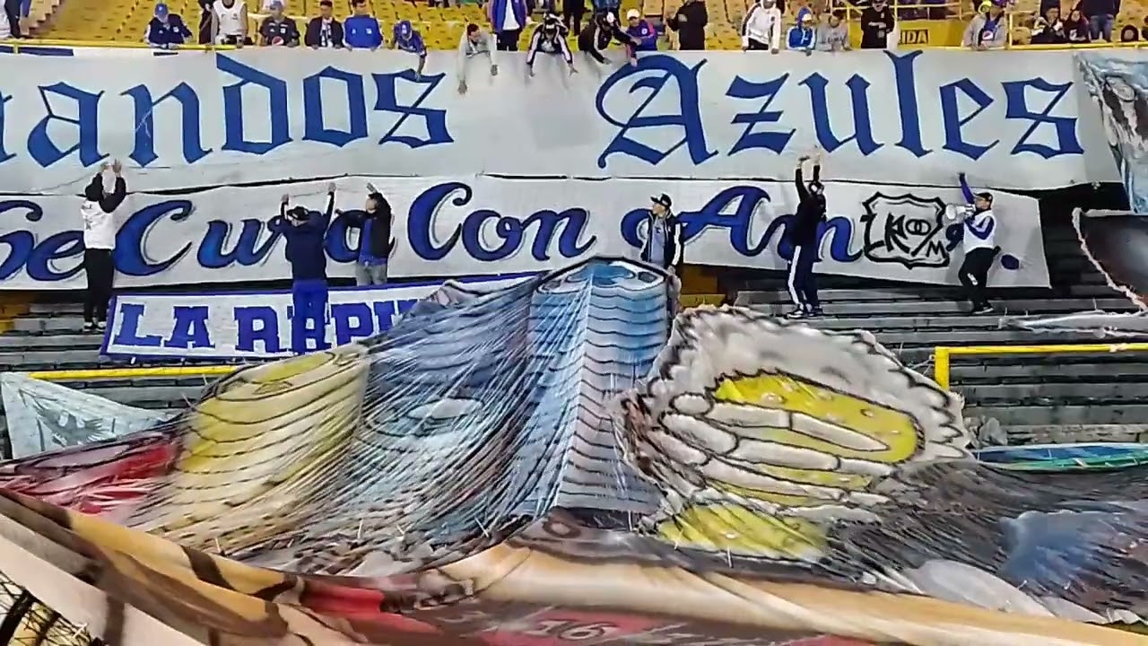 documental regreso Comandos Azules DC a la tribuna lateral norte