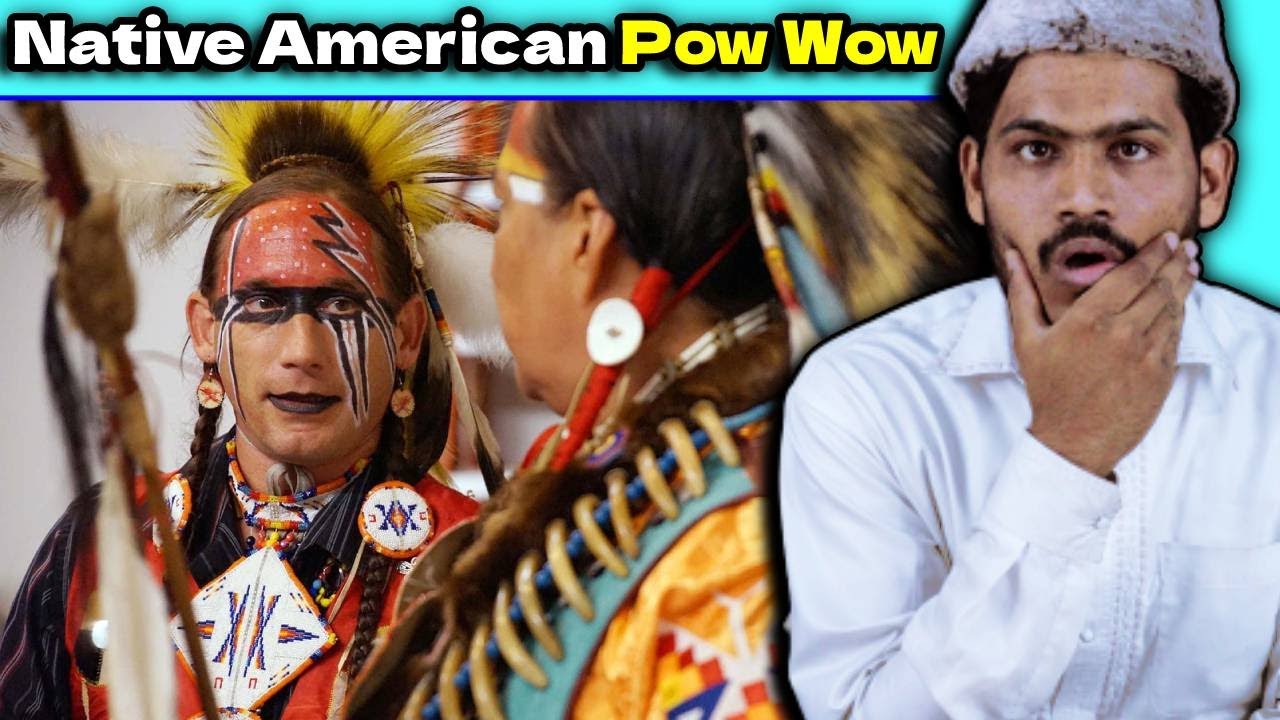 Villagers React To Awesome Pow Wow Nevada Native American Dancing ! Tribal People React To Pow Wow