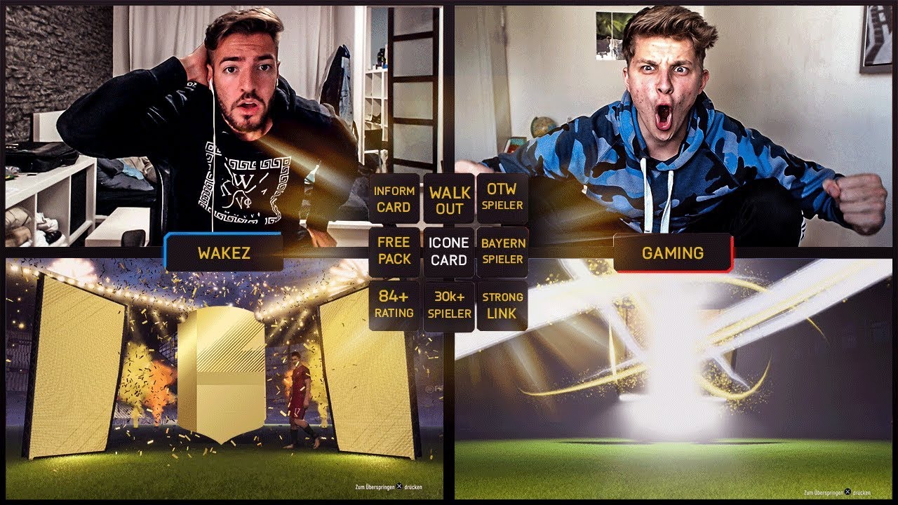 FIFA 18: WALKOUT ESKALIERT im PACK OPENING BATTLE 🤑😍🔥 FifaGaming vs Wakez Ultimate Team