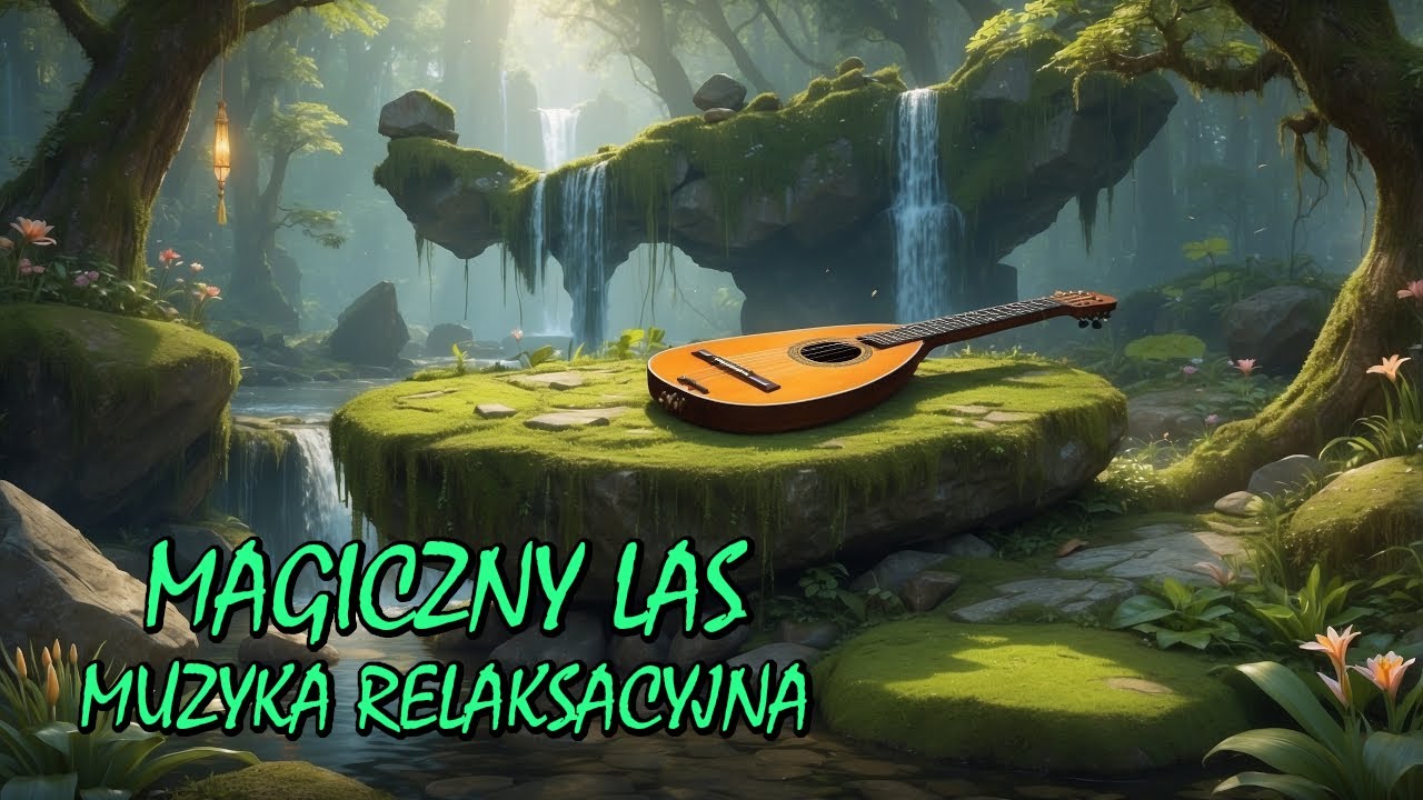 Magiczny las - zapętlona relaksująca muzyka I odgłosy lasu - fantasy music (1 hour)