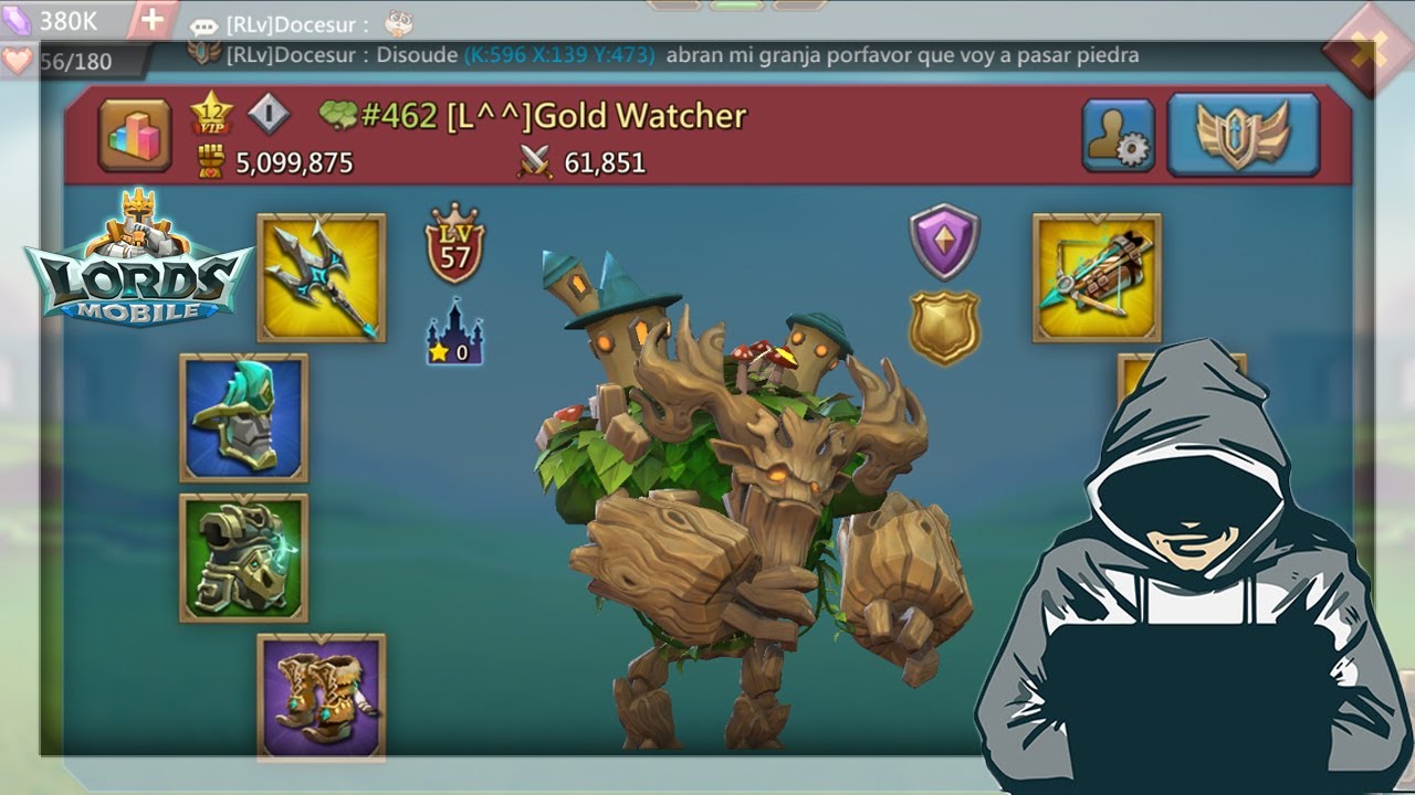 Lords Mobile ES - &iquest;Observador al instante? - &iquest;trampas en lords mobile?