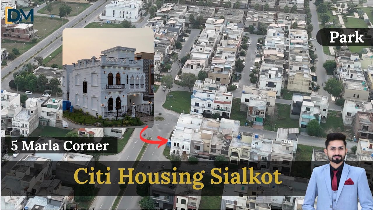 5 Marla Corner and Spanish design  House for Sale in Citi Housing Sialkot