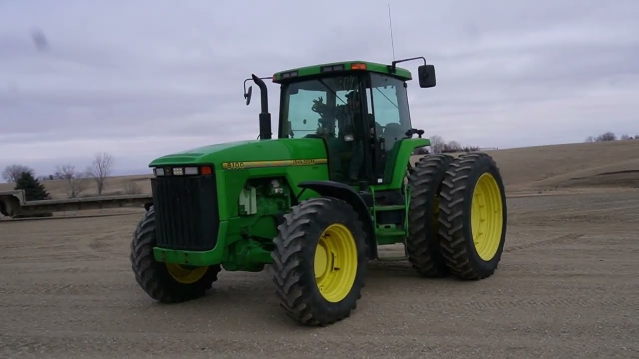 BigIron Auctions John Deere 8100 MFWD Tractor