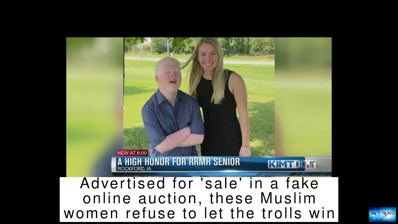 Advertised for 'sale' in a fake online auction, these Muslim women refuse to let the trolls win