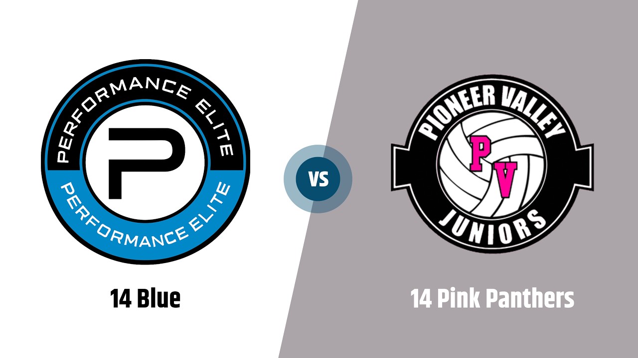 Performance Elite VBC 14 Blue vs. Pioneer Valley Jr. VB 14 Pink Panthers