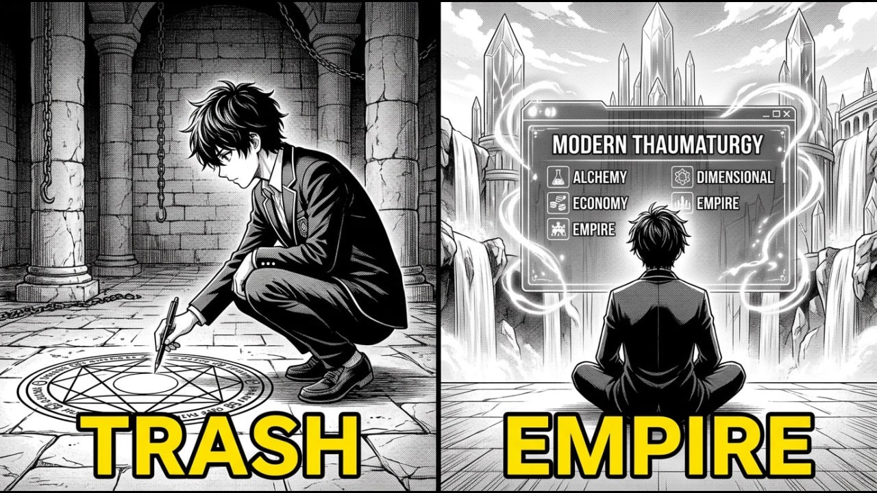 REINCARNATED TRASH USES MODERN MAGIC TO BUILD A MAGIC EMPIRE RICHEST IN HISTORY | MANGA RECAP