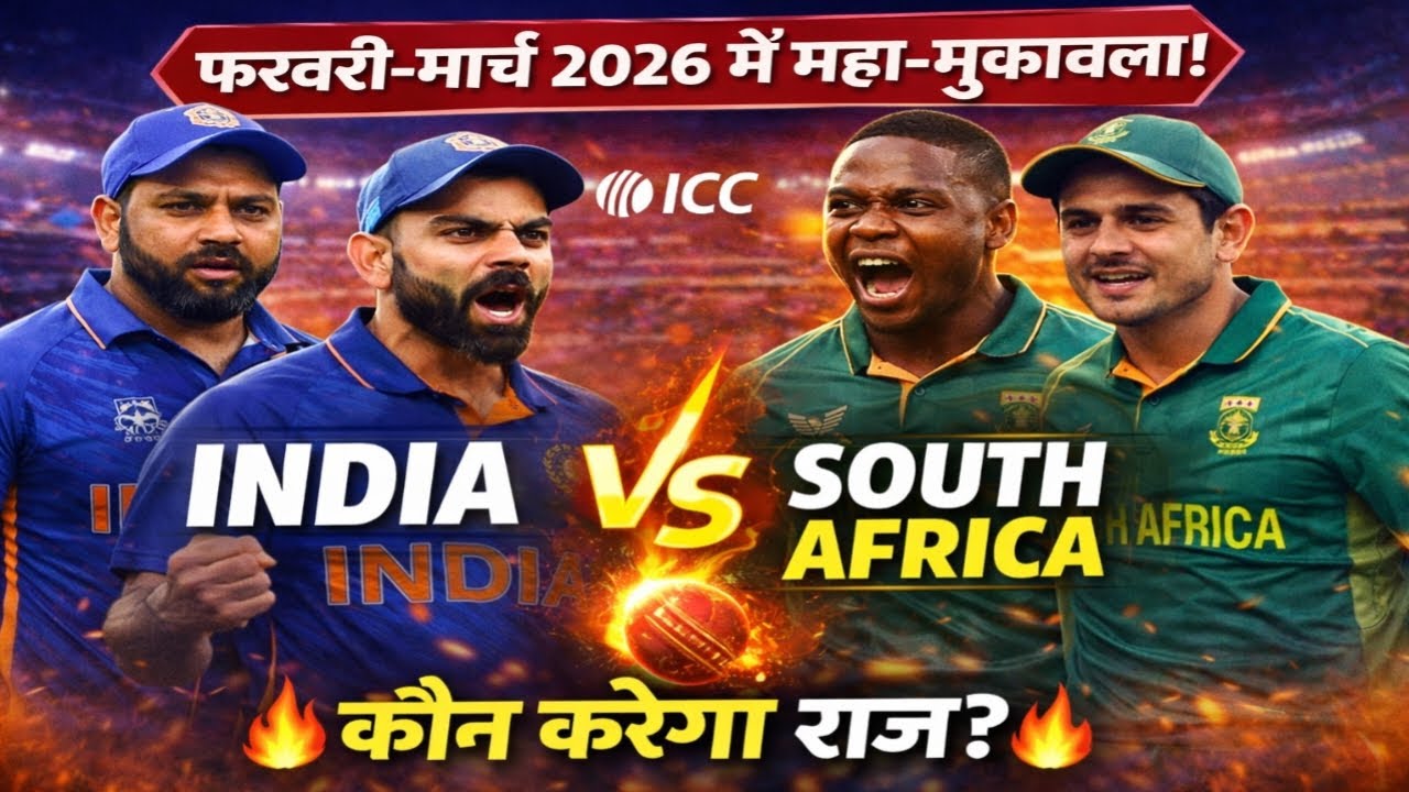 😱 India vs South Africa… Feb–March में होने वाला है ऐसा मुकाबला, जो सब कुछ बदल देगा!