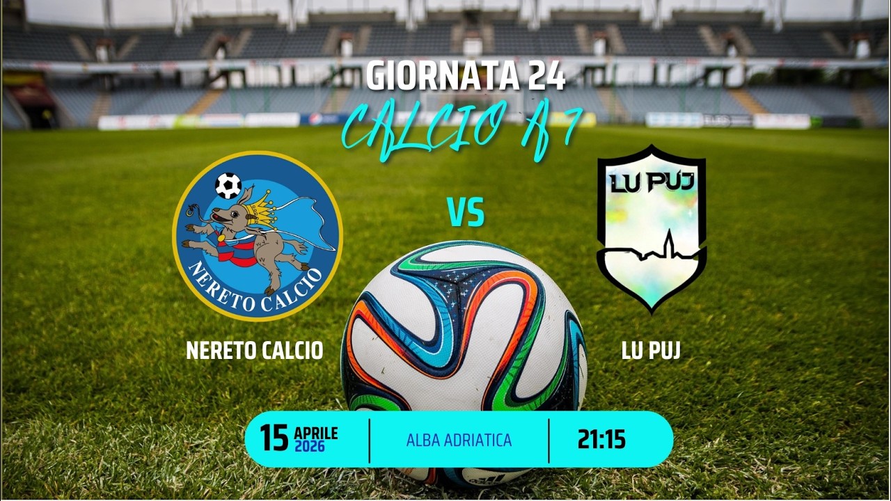 Calcio a 7 CSI: Nereto Calcio-Lu Puj