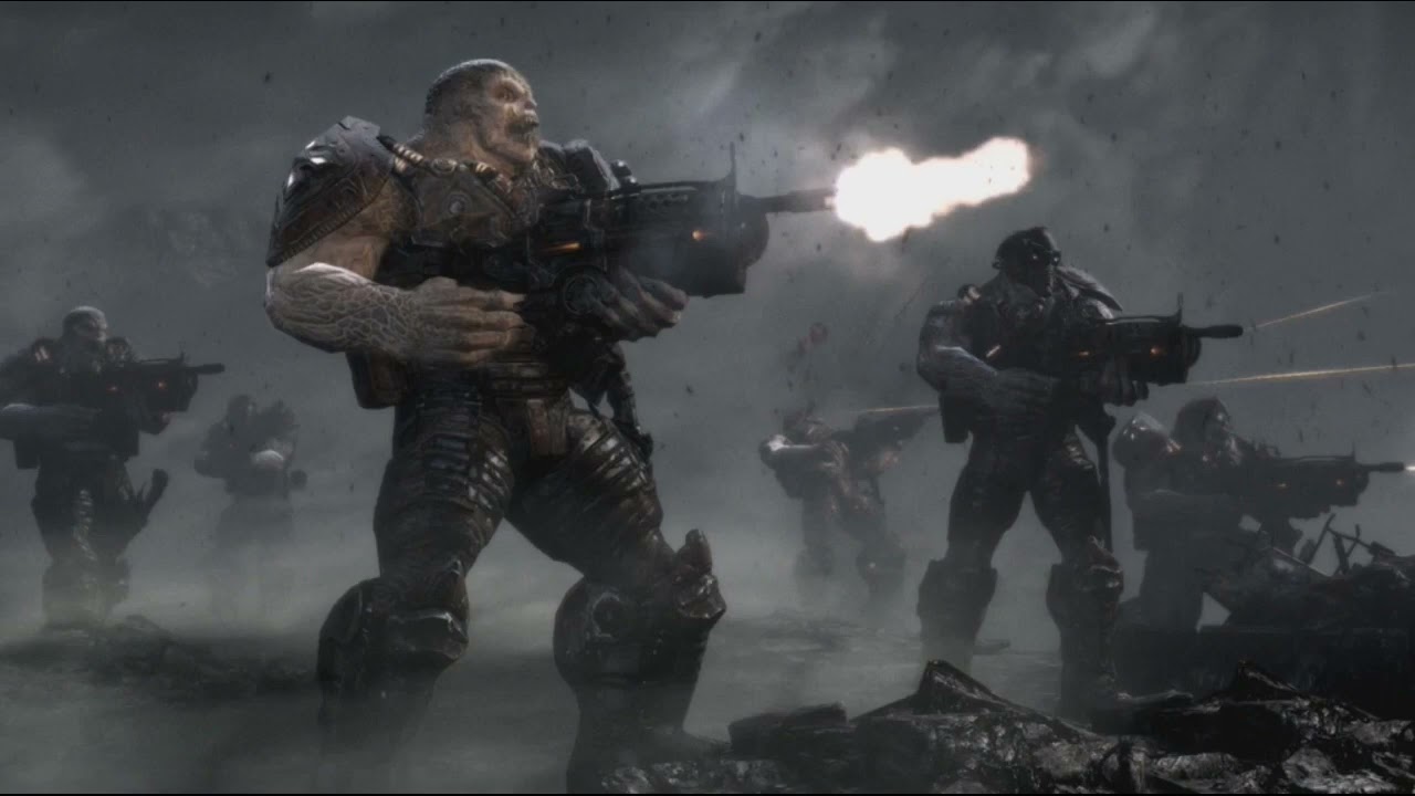 Gears of War - Locust Drone/Grenadier Quotes (Some laughs, coughs and screams included)