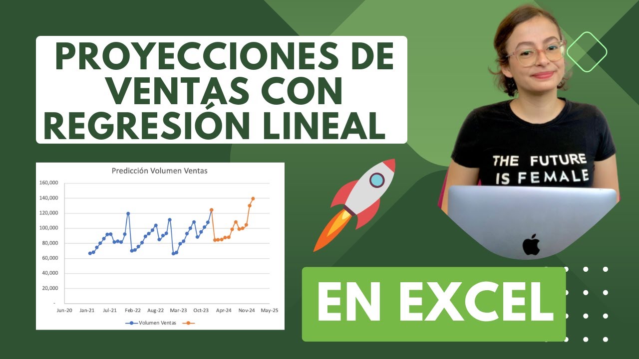 Aprende a hacer proyecciones de ventas con regresión lineal en EXCEL