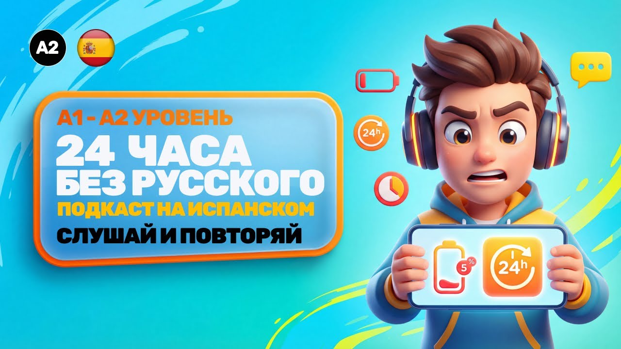 Испанский A1–A2: Аудирование + Shadowing (Слушай и повторяй) | Slow Spanish Podcast