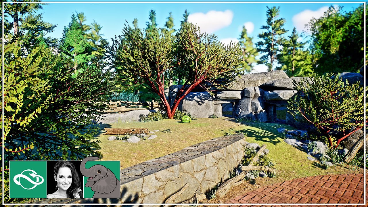 🐘 Building a Black-tailed Prairie Dog Walkthrough habitat in City Zoo | Planet Zoo Sandbox mode