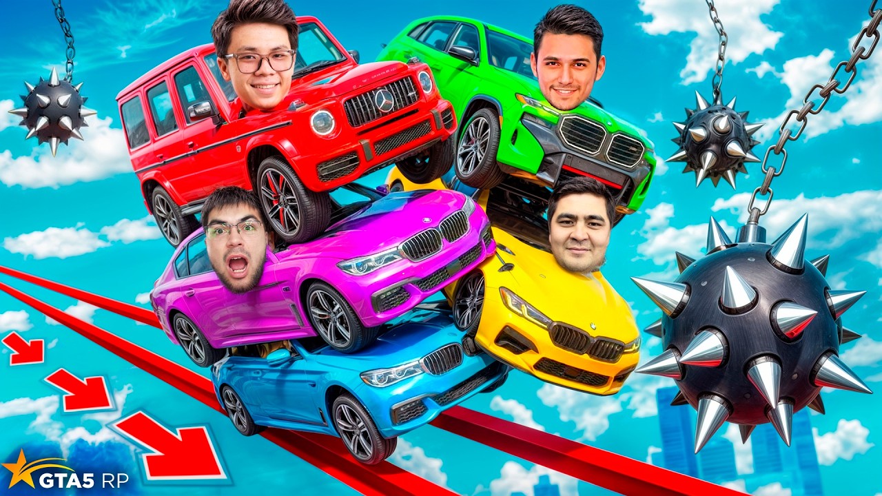 BMW YOKI MERC ENG EKSTRIMAL CRASH TEST BUNAQASINI HALI KO'RMAGANSIZ! KIM G'OLIB BO'LADI? (GTA 5RP)