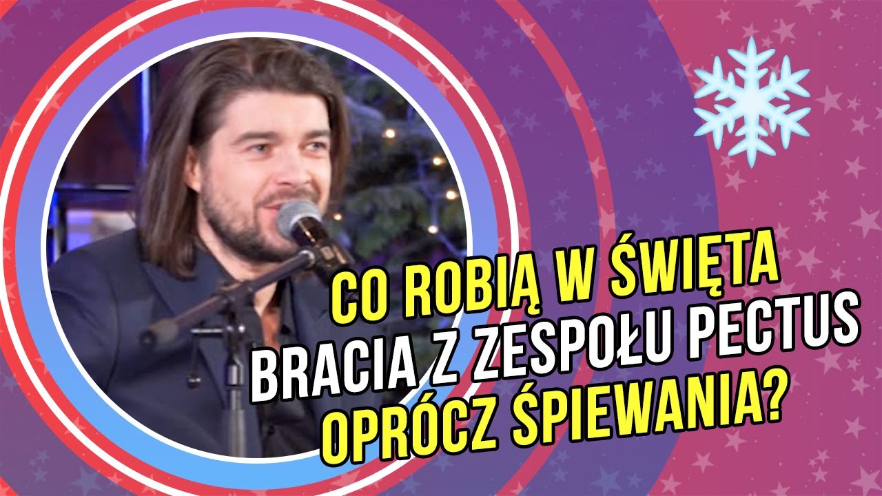 Co robią w święta bracia z zespołu Pectus oprócz śpiewania?