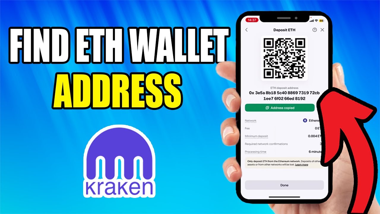 How To Find And Use Your Ethereum ETH Wallet Address on Kraken