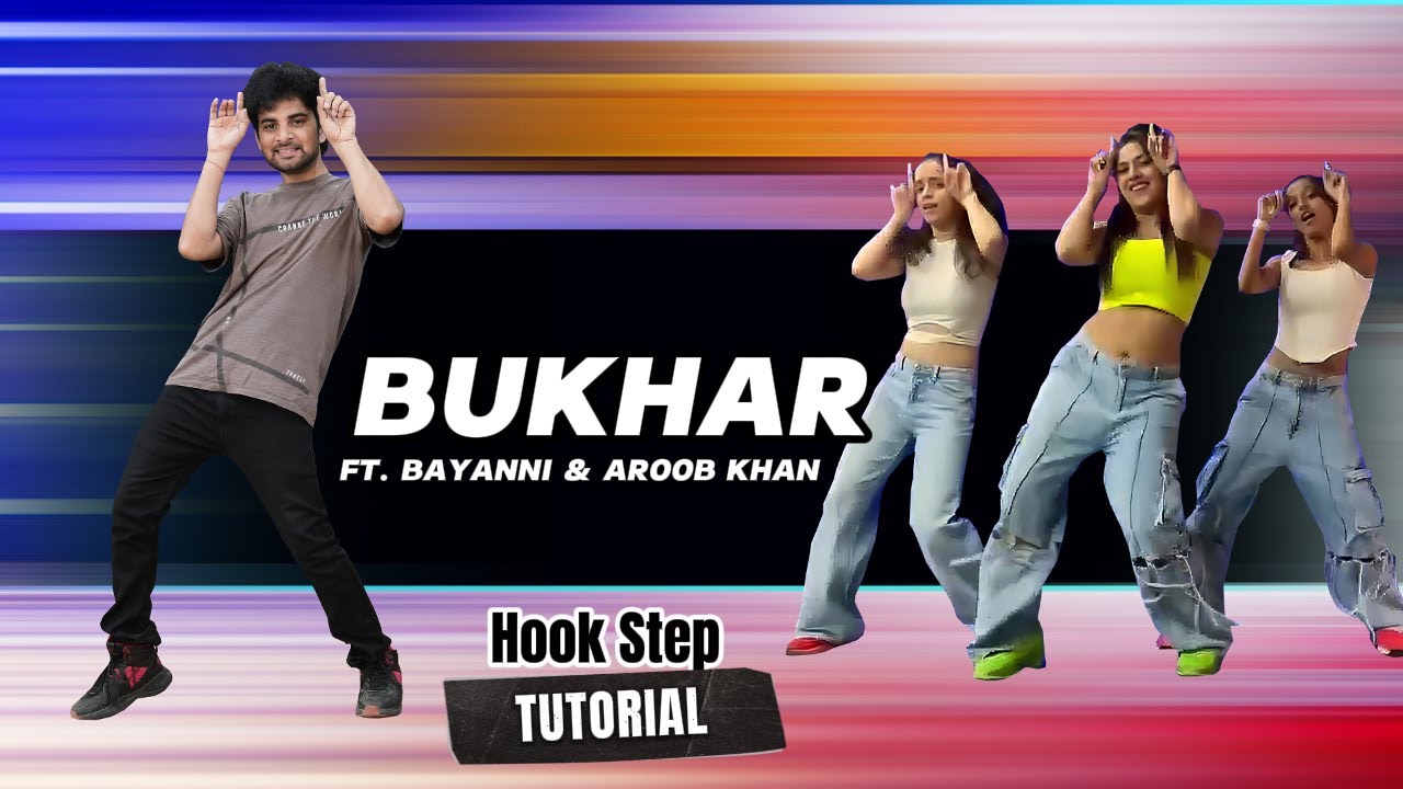 Bukhar Hook Step Dance Tutorial | Bayanni, Aroob Khan | Ajay Poptron Tutorial