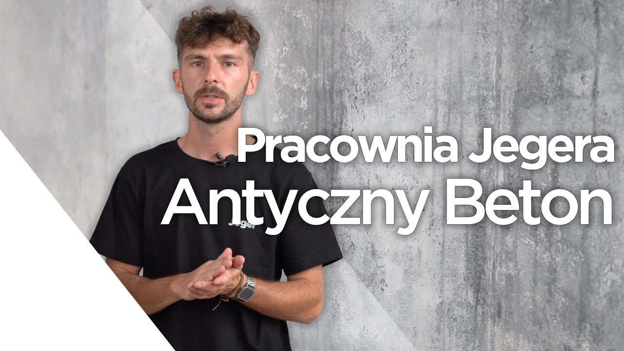 💡Pracownia Jegera - Efekt dekoracyjny do ścian i blatów imitujący antyczny beton - DIY