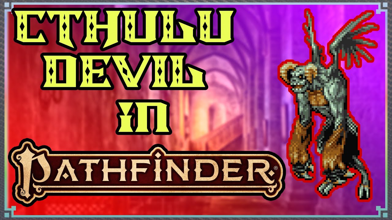 Castlevania Creature: Debiru (Cthulu/Devil) For Pathfinder 2e - #PF2e #pathfinder2e #castlevania