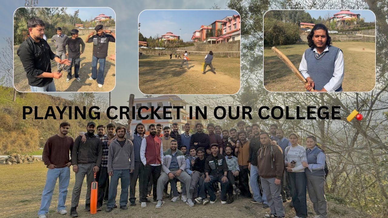 Cricket Fun With Friends 🏏😍 || TRAMIET (Abhilashi ) || (Vlog - 14 )