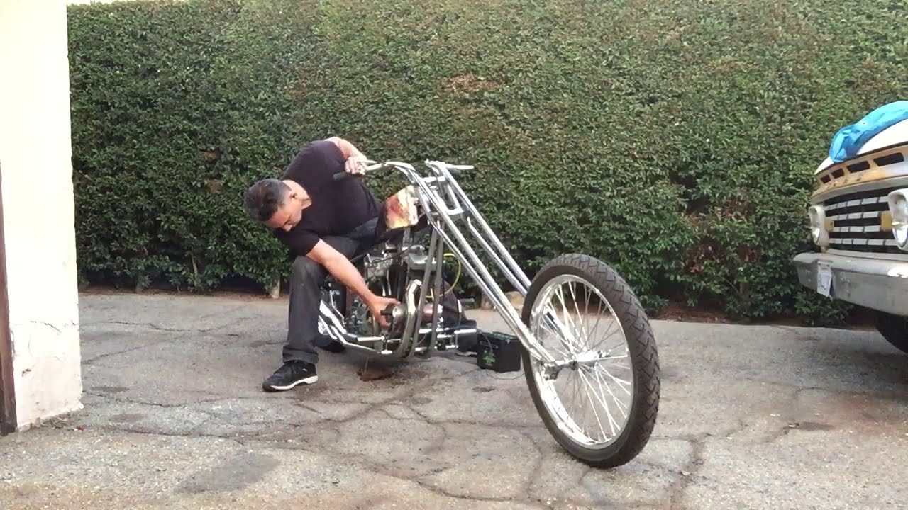 How to Document and Preserve a 1970’s Vintage  John Harman Built Chopper Part 2 The Start Up