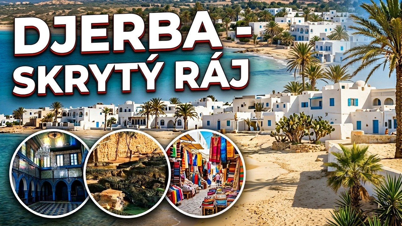 Djerba – kompletní průvodce ostrovem | Trhy, synagoga i krokodýlí farma