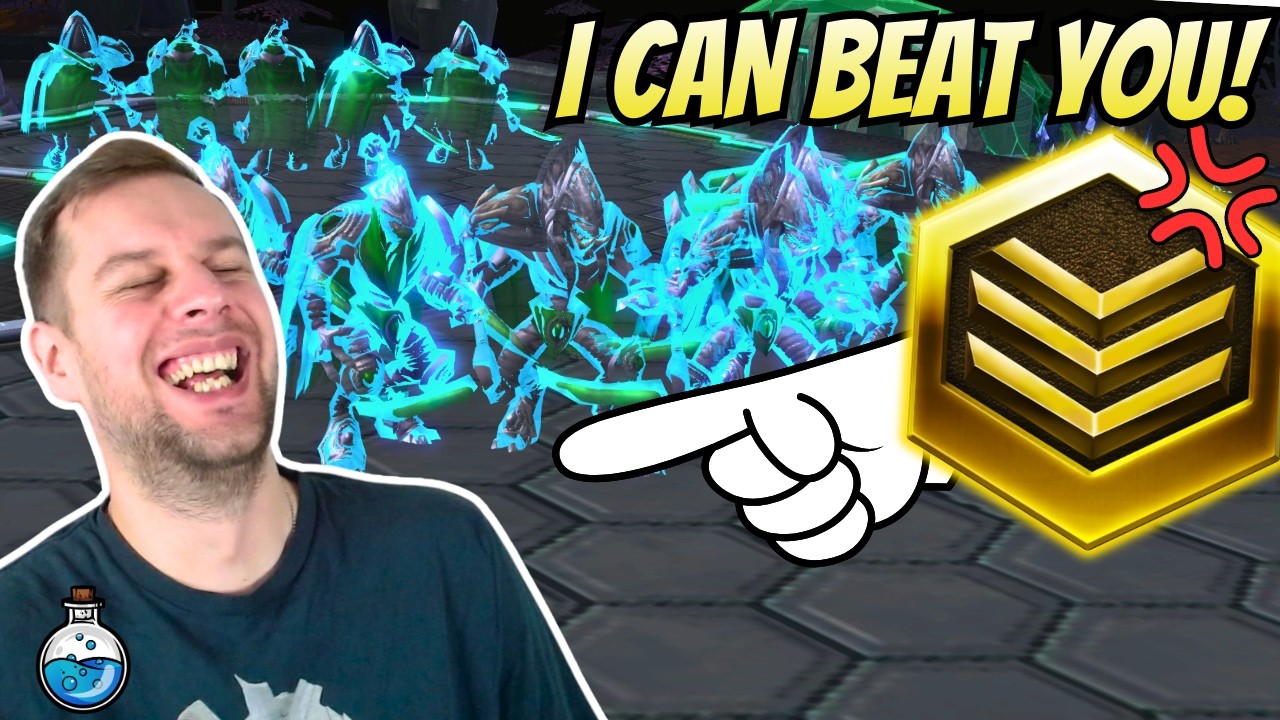 Viewer bet 100$ he can beat my challenge! | StarCraft 2