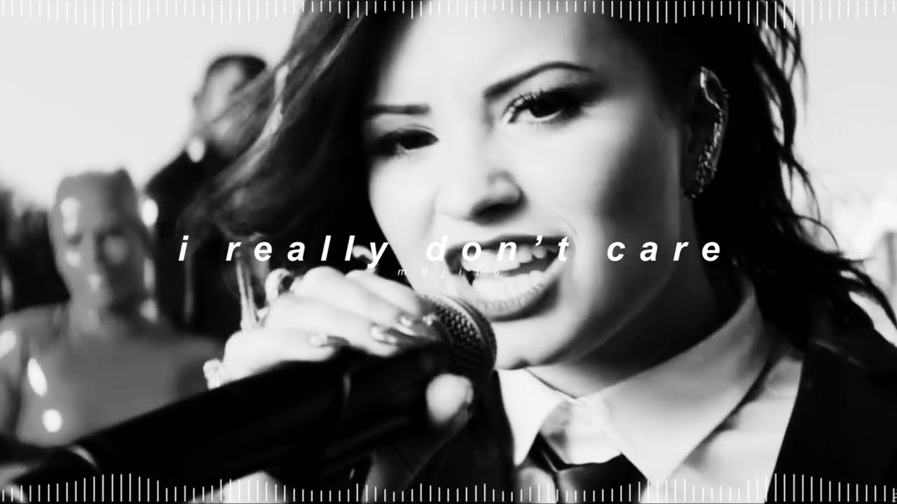 demi lovato ft. cher lloyd - i really don’t care ( 𝘀𝗽𝗲𝗱 𝘂𝗽 + 𝗿𝗲𝘃𝗲𝗿𝗯 )
