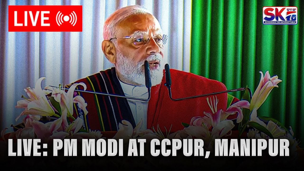 PM MODI FULL SPEECH: PM MODI AT CCPUR, MANIPUR [13/09/25]