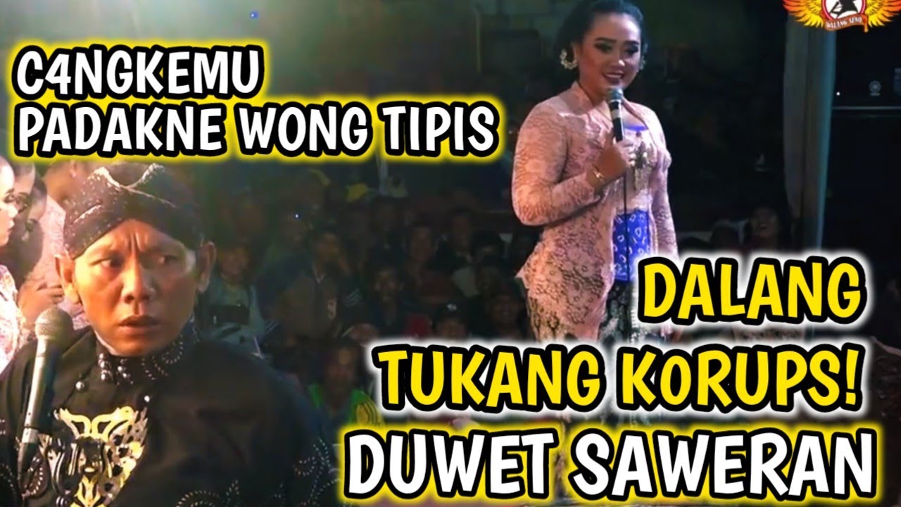 Pak seno ngam0k mergo diudal wadine karo tatin tukang k0rupsi duwet saweran #tatintitot #dalangseno